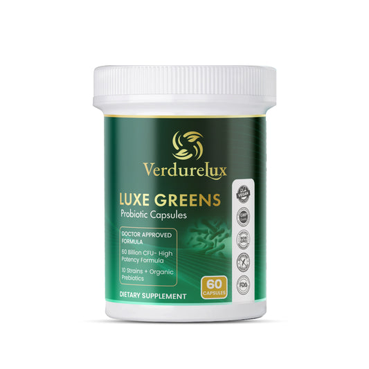 Luxe Greens Probiotic Capsules